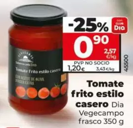Dia Vegecampo - Tomate Frito Estilo Casero 
