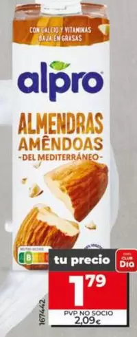 Alpro - Bebida De Almendras 