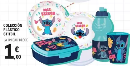 Stitch - Colección Plastico 