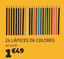 24 Lápices De Colores
