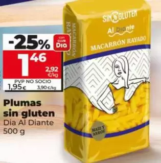 Dia Al Diante - Plumas Sin Gluten