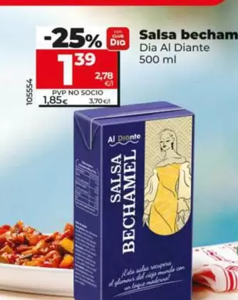Dia Al Diante - Salsa Bechamel