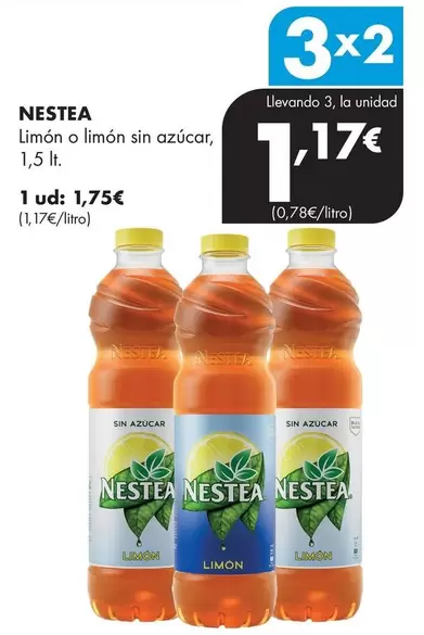 Nestea - Limón O Limón Sin Azúcar