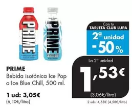 Prime - Bebida Isotónica Ice Pop O Ice Blue Chill