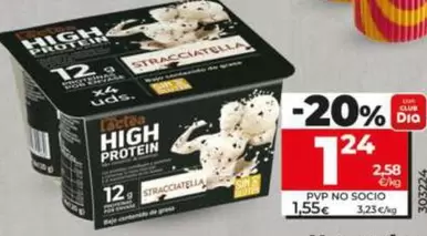 Dia Lactea - Yogur De Stracciatella High Protein 