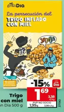 Gran Dia - Trigo Inflado Con Miel 