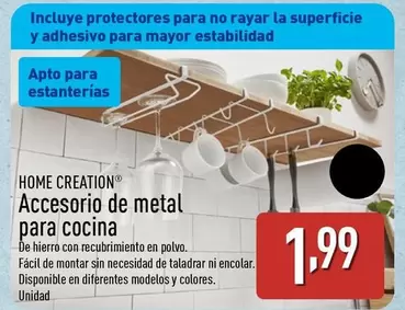 Home Creation - Accesorio De Metal Para Cocina