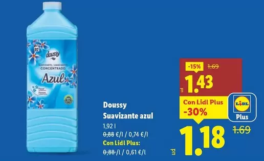 Doussy - Suavizante Azul
