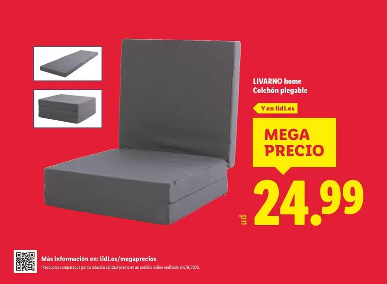 Livarno Home - Colchón Plegable