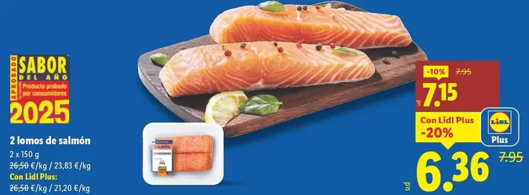 2 Lomos De Salmon