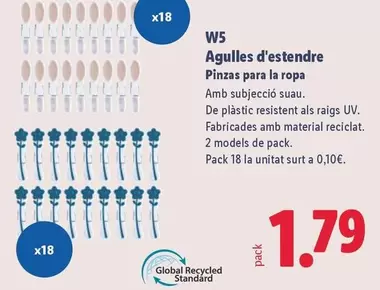 W5 - Pienza Para La Ropa