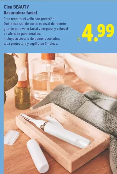 Cien Beauty - Rasurador Facial