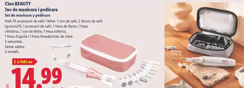 Cien Beauty - Set De Manicura Y Pedicura