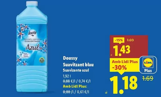 Doussy - Suavizante Azul