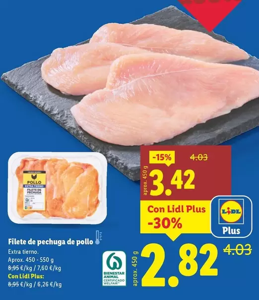 Filete De Pechuga De Pollo