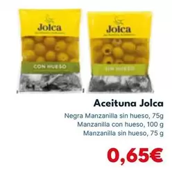 Jolca - Aceituna