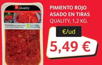Quality - Pimiento Rojo Asado En Tiras