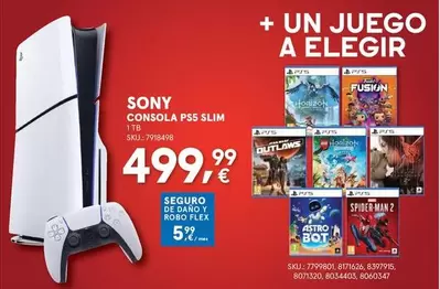 Sony - Consola Ps5 Slim