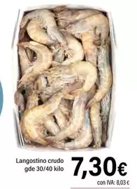 Langostino Crudo Gde 30/40
