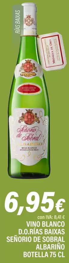Señorío de Sobral - Vino Blanco D.o. Rias Baixas
