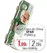 Spar - Atun Claro Ac Oliva