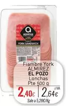 almirez - Fiambre York