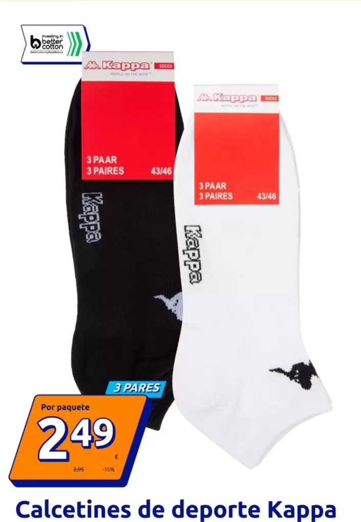 Kappa - Calcetines De Deporte