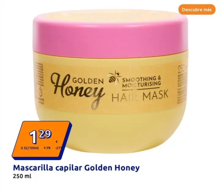 Golden Honey - Mascarilla Capilar 