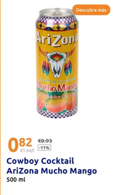Arizona - Cowboy Cocktail Mucho Mango