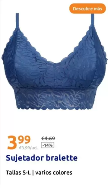 Sujetador Bralette