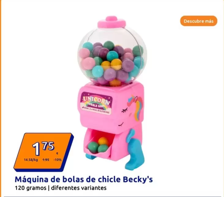 Becky'S - Maquina De Bolas De Chicle