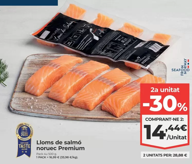 La Sirena - Lloms De Salmó Noruec Premium
