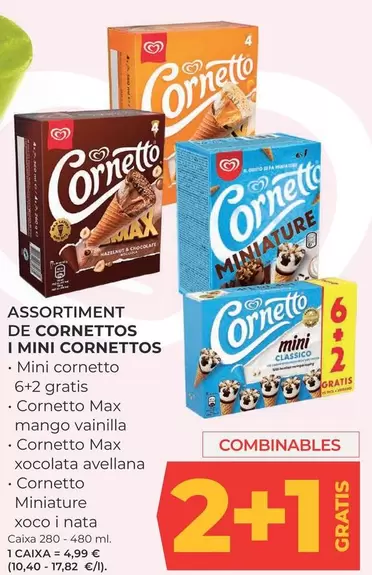 Frigo - Assortiment De Cornettos I Mini Cornettos