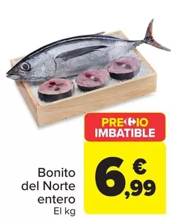 Bonito Del Norte Entero