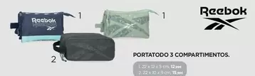 Reebok - Portatodo 3 Compartimentos