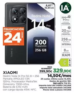 Xiaomi - Redmi Note 14 Pro 5g 8+256