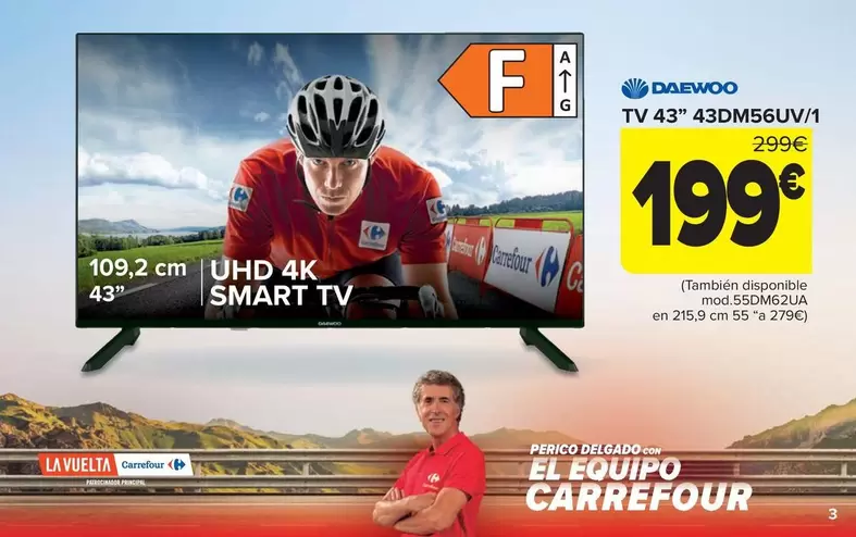 Daewoo - Tv 43" 43DM56UV/1