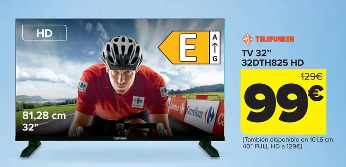 Telefunken - Tv 32" 32DTH825 HD