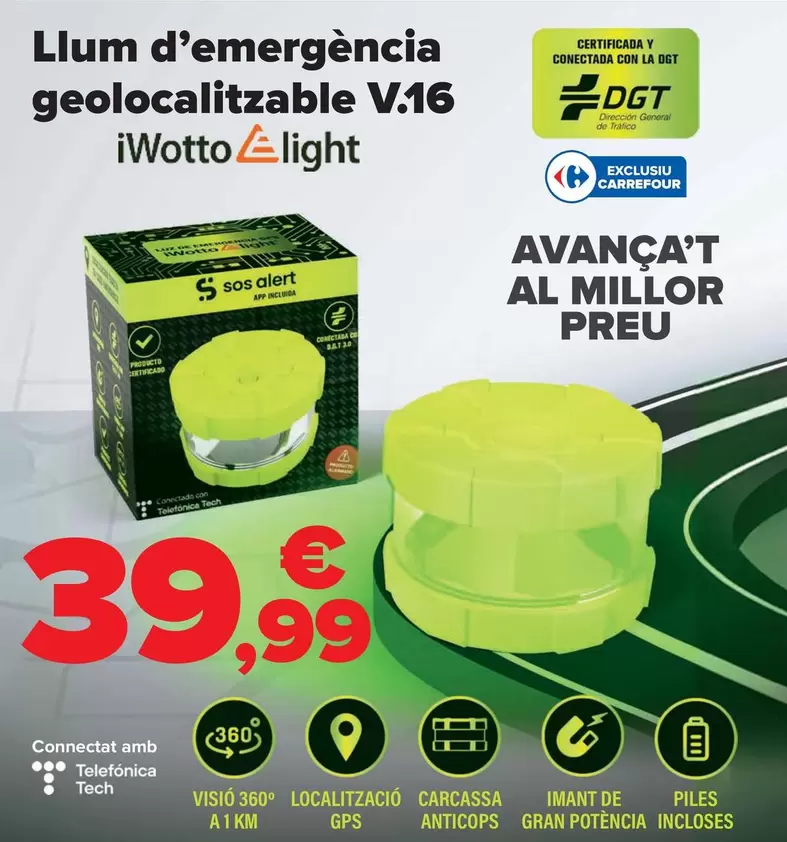 Iwotto Light - Luz De Emergencia Geoloccalizable V.16 