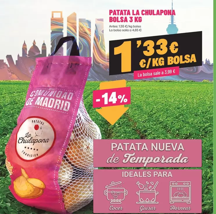 Tradicion - Patata La Chulapona