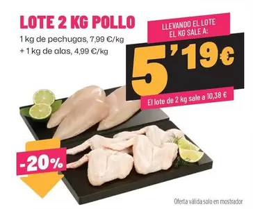 Solo - Lote 2 Kg Pollo