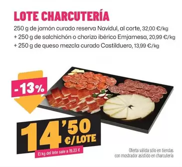 Navidul - Lote Charcuteria