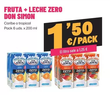 Don Simón - Fruta + Leche Zero