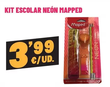 maped - Kit Escolar Neon