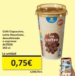 Alteza - Café Capuccino, Latte Macchiato, Descafeinado O Expresso