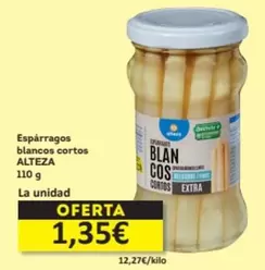 Alteza - Esparragos Blancos Cortos