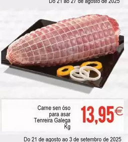 Carne Sen Óso Para Asar Tenreira Galega