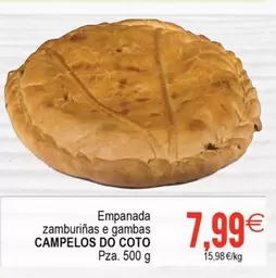 Campelos Do Coto - Empanada Zamburinas E Gambas