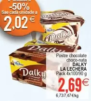 Dalky - Postre Chocolate Choco-nata