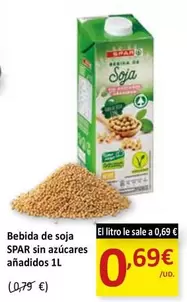 Spar - Bebida De Soja Sin Azucares Anadidos